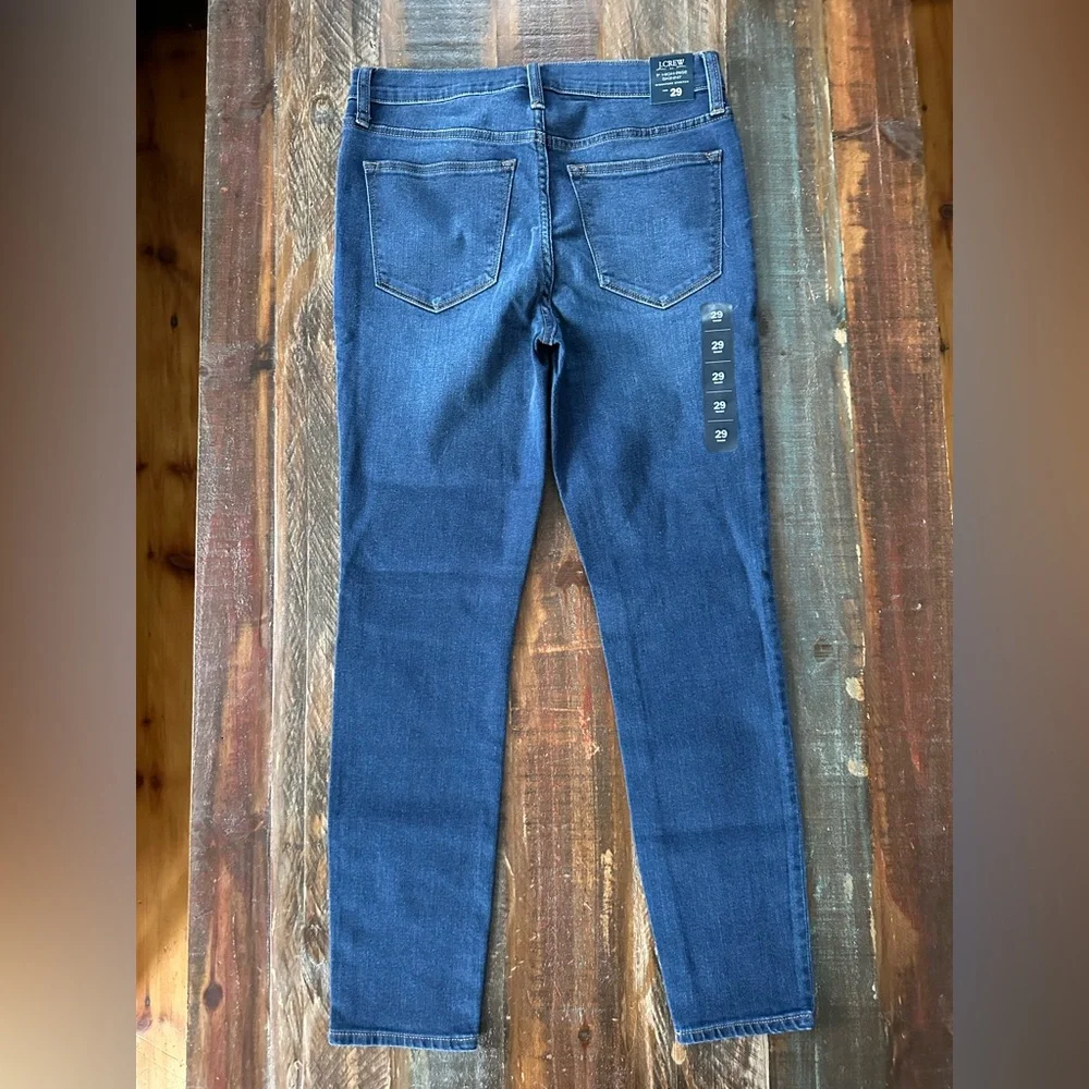 NWT J Crew Women’s 29 Blue 9 Inch High Rise Skinny Jeans | SKU 0528